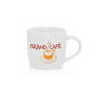 9 Oz. Glossy Ceramic Coffee Mug - White